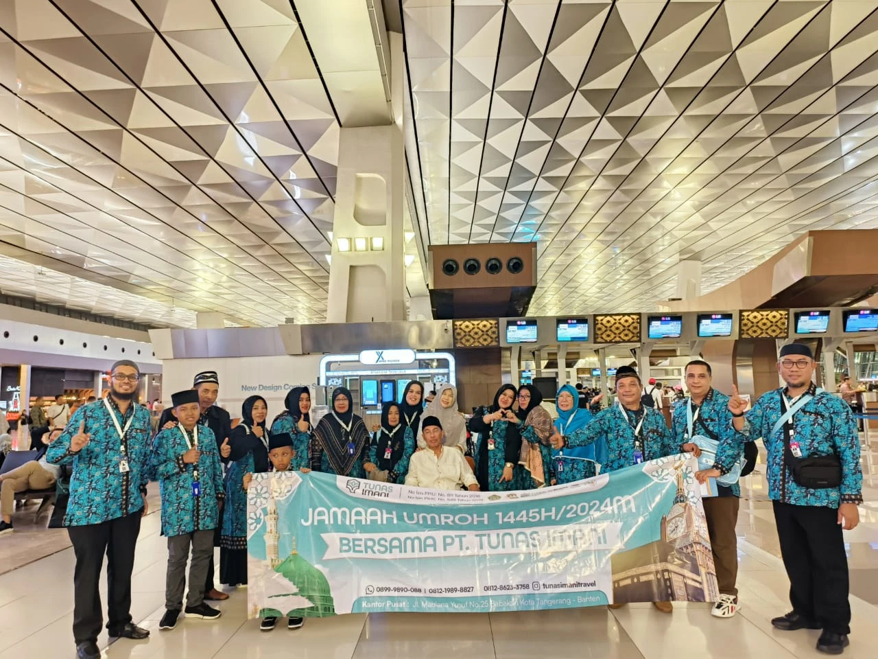 Keberangkatan Rombongan Tunas Imani