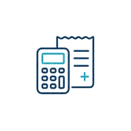 Ikon toolkit budget tambahan