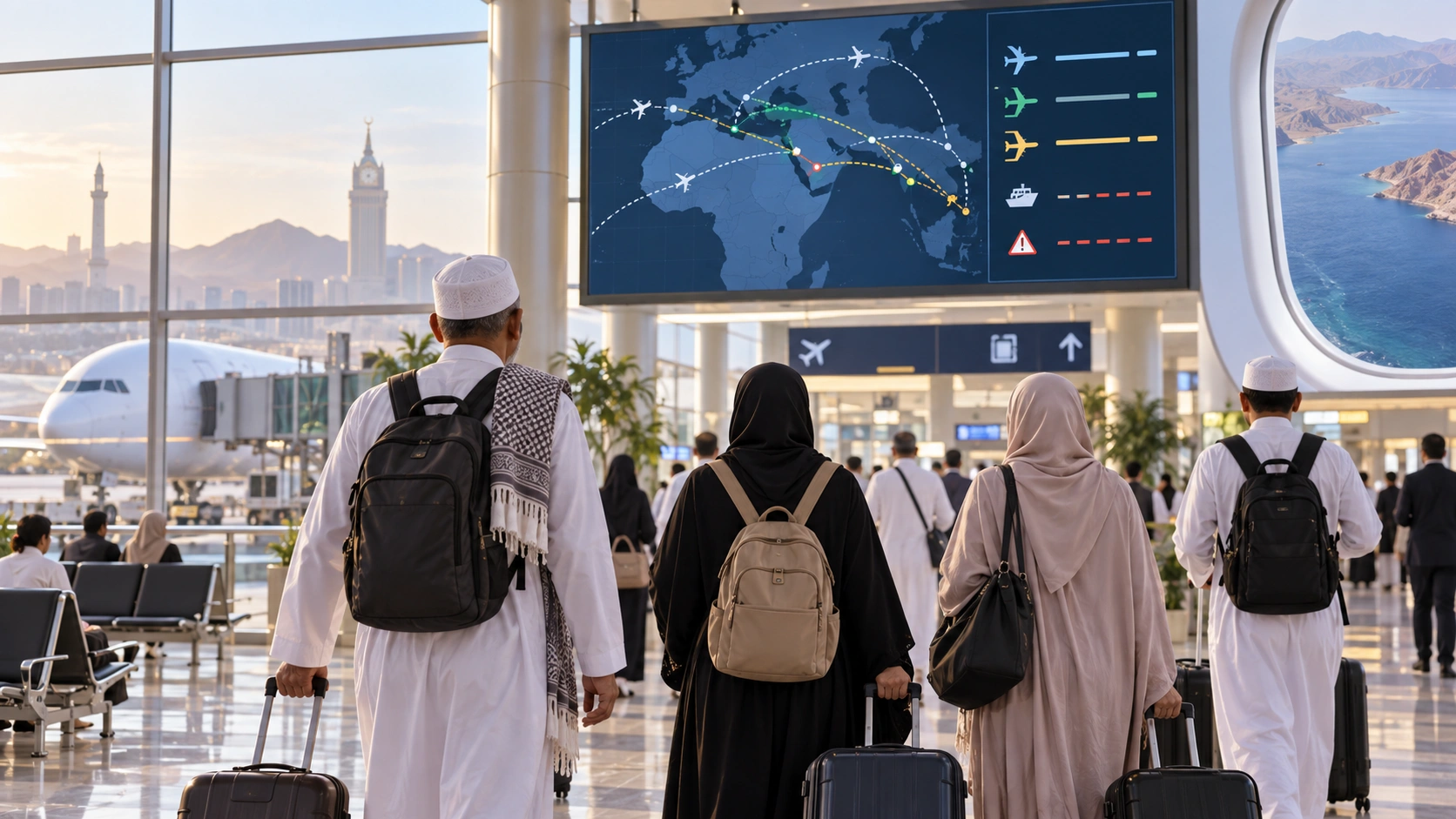 Apakah Konflik Houthi dan Arab Saudi Mengganggu Jalur Umroh dan Haji?