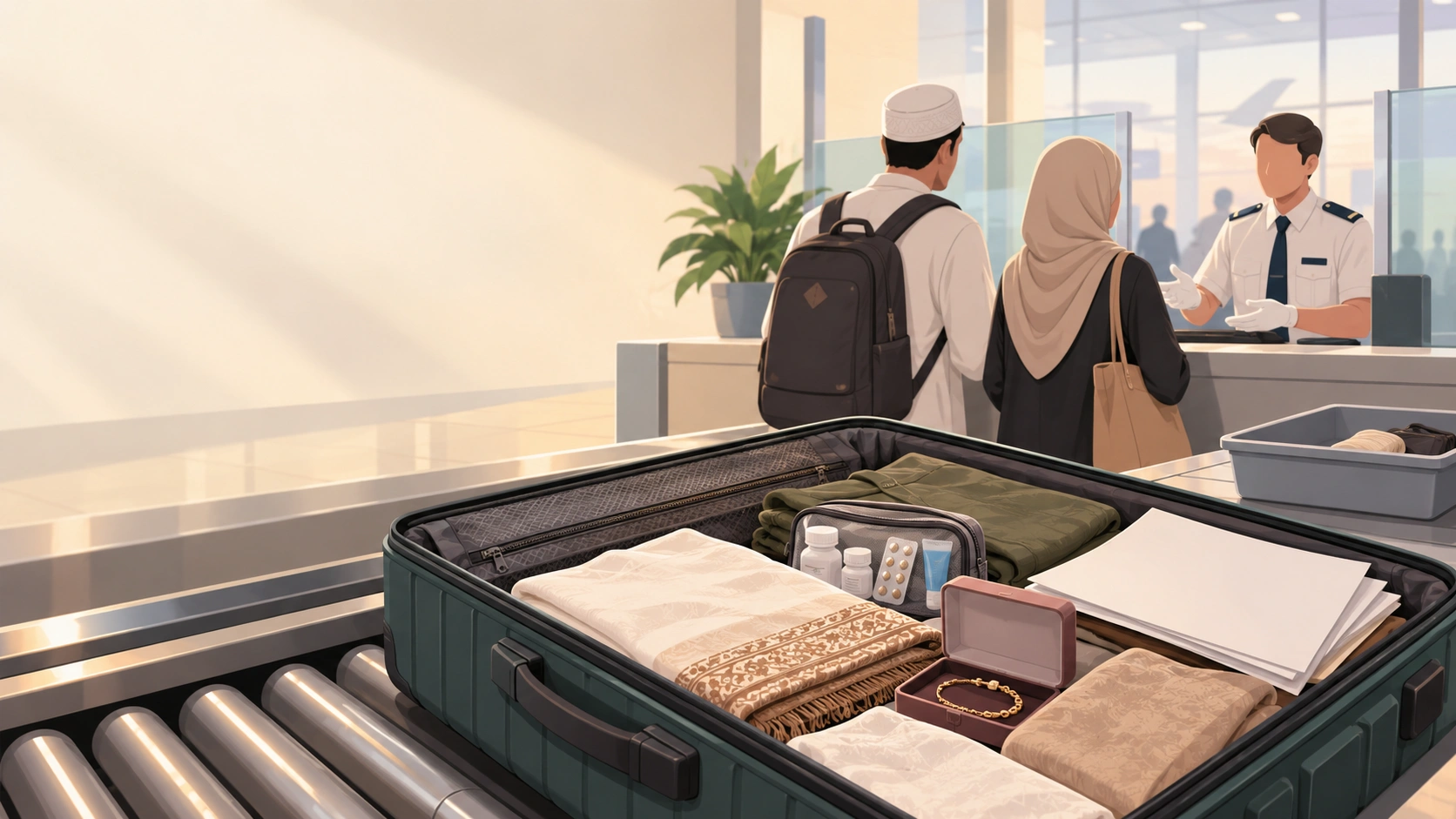 Panduan Bea Cukai Saudi untuk Jamaah Umrah: Deklarasi Uang dan Barang 2026