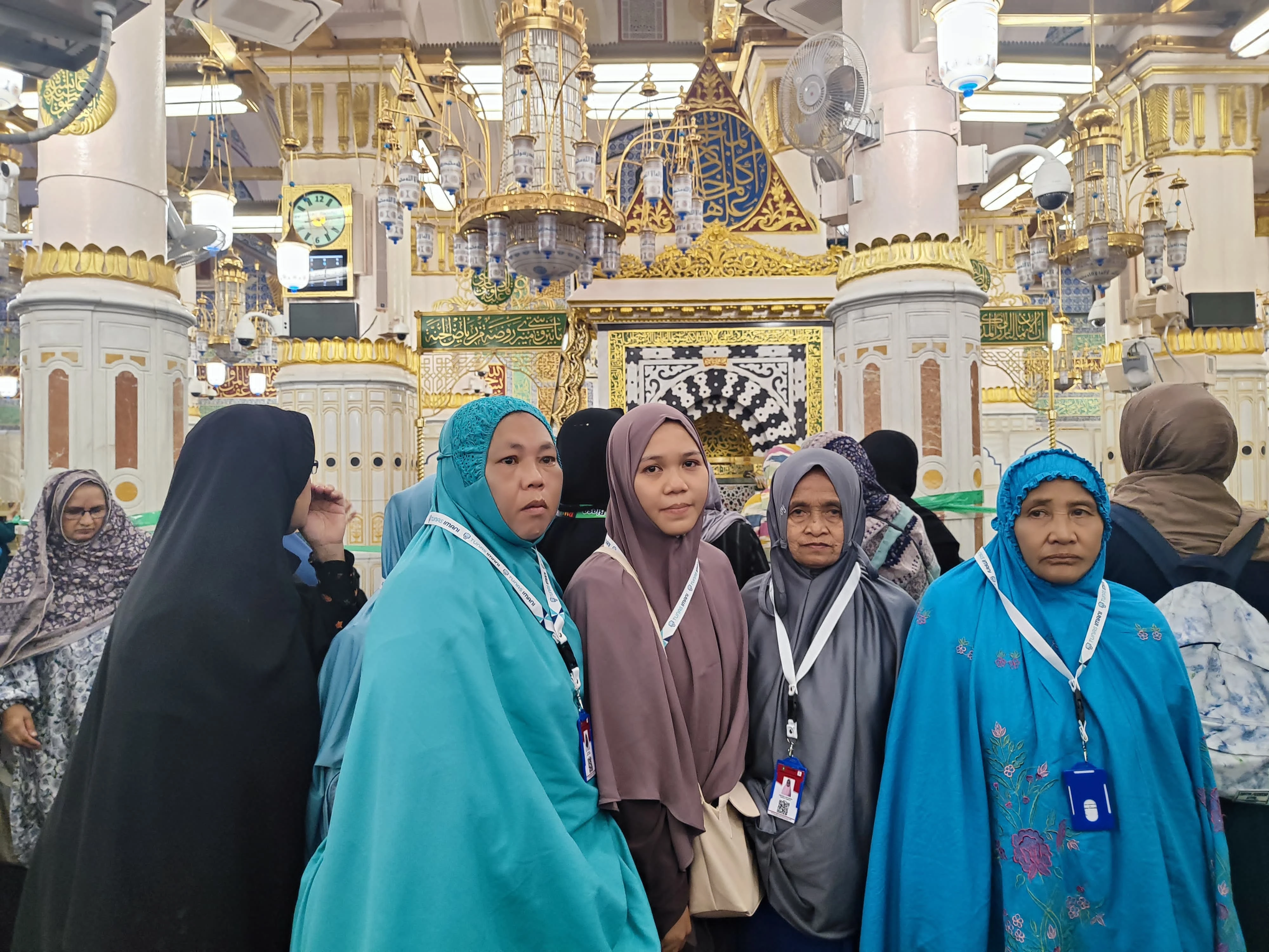 Jamaah Perempuan Masjid Nabawi